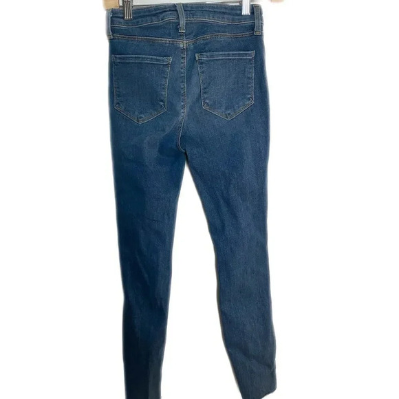 L’Agence Margot High Rise Skinny Light Vintage Distressed Size 25 - Picture 3 of 7